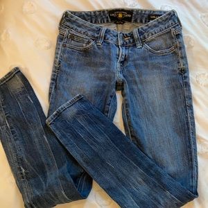 Women’s Lucky Brand low rise jeans 00
